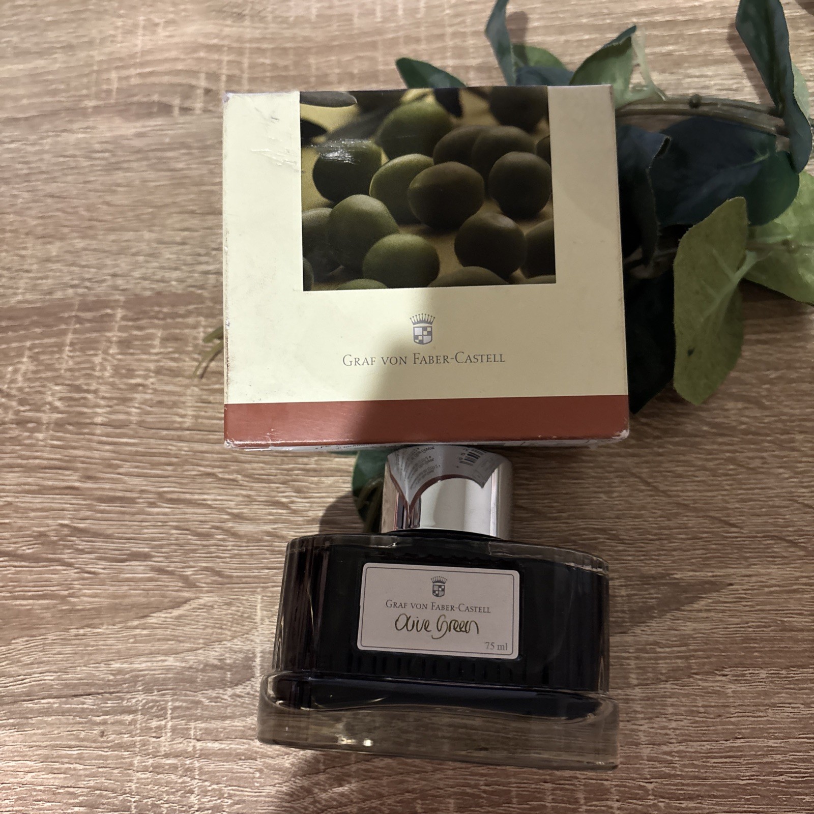 Graf Von Faber Castell Ink 75ml Olive Green