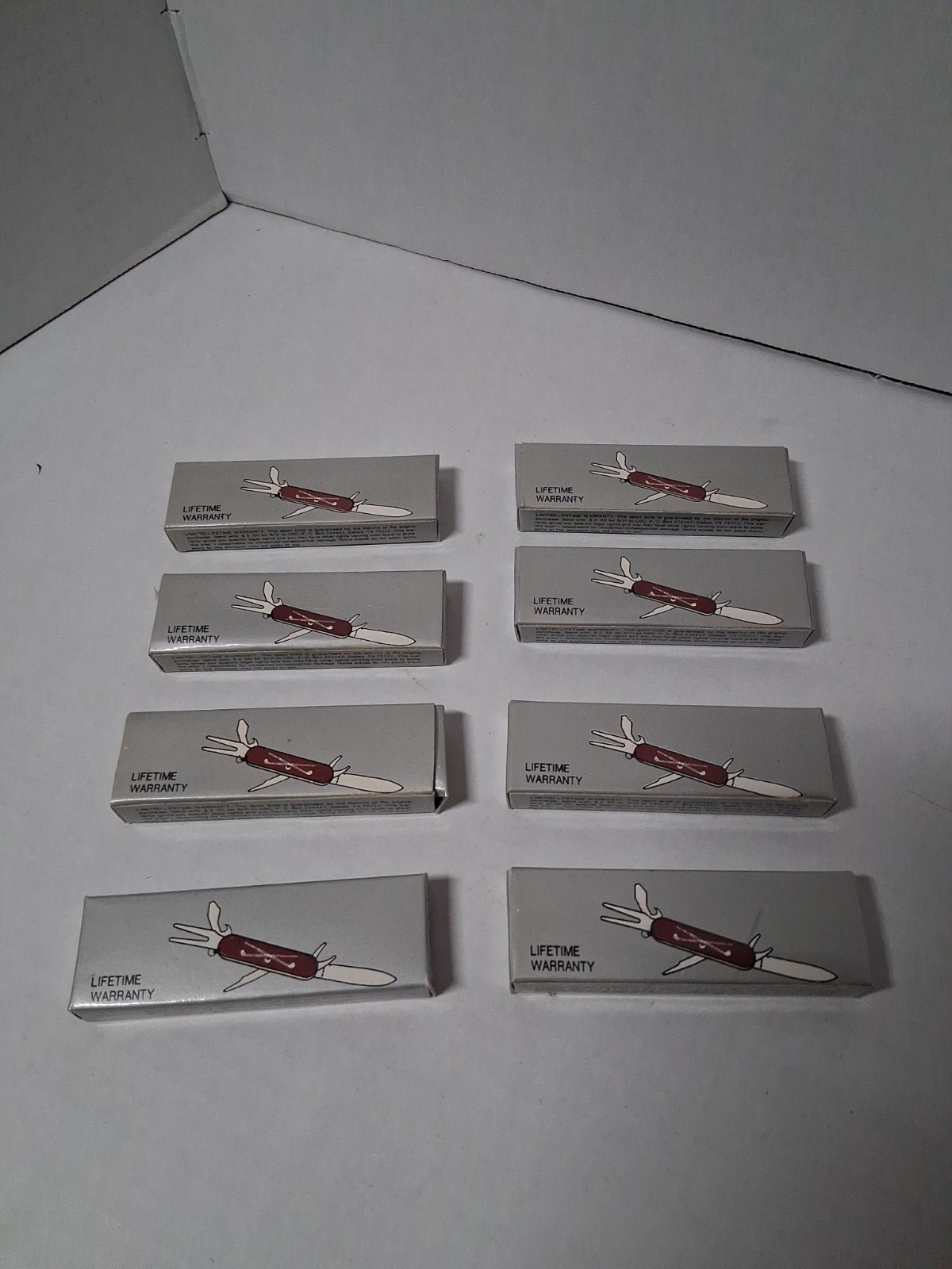 Lot Of 8 Vintage Diamond Superior Multi-Purpose Pocket Knives- New Old Stock...