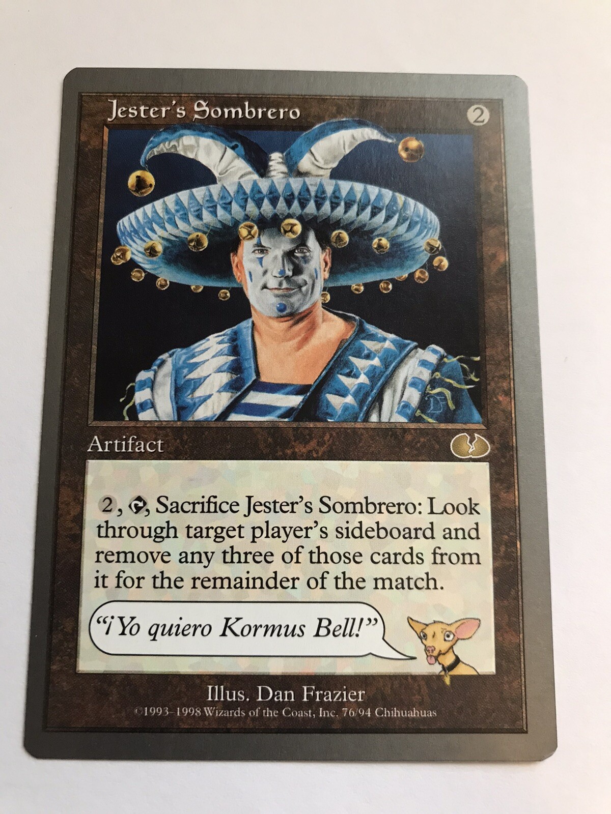 MTG Magic Rare Jester's Sombrero
