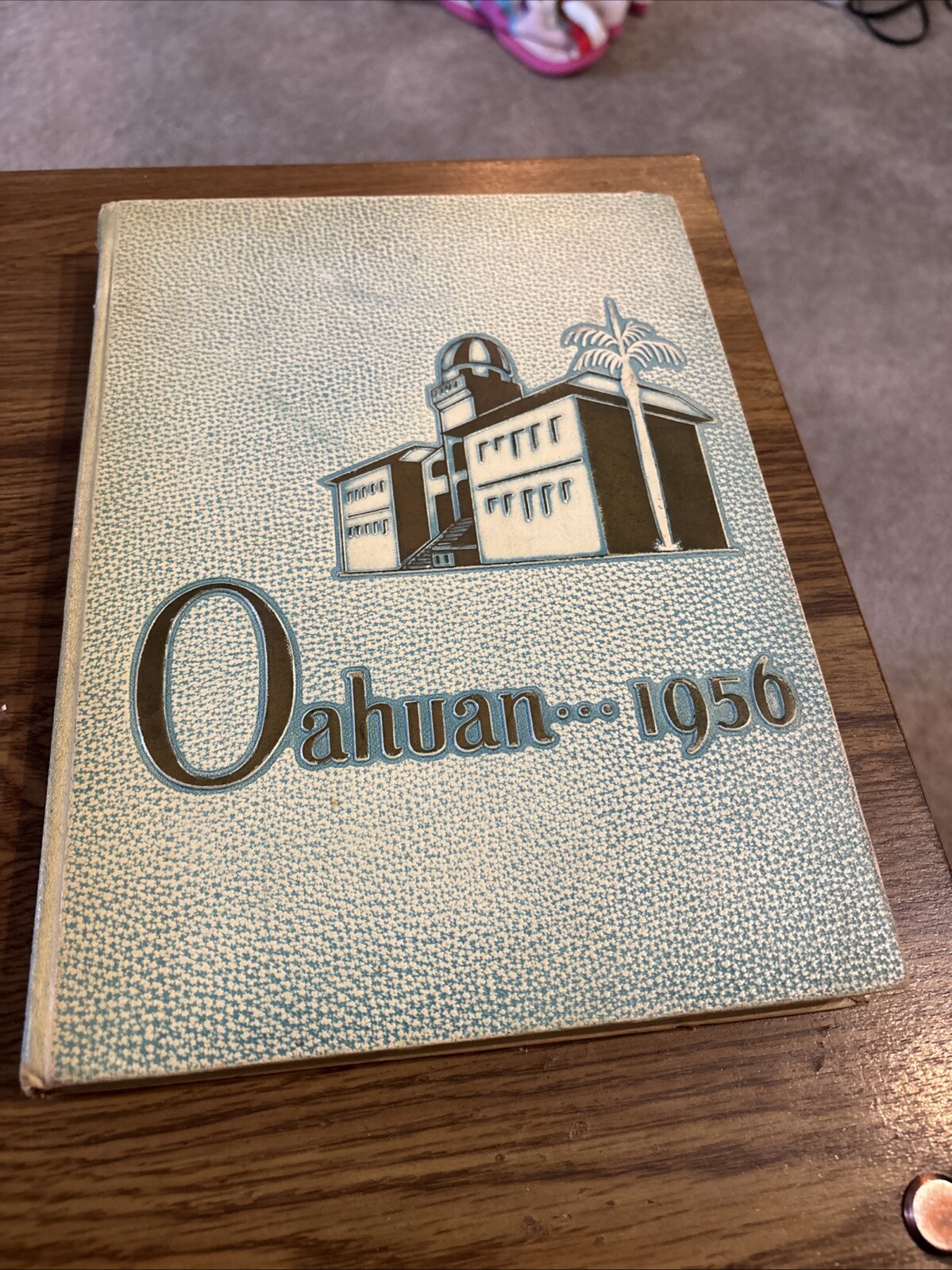 Punahou School Oahuan 1956 Yearbook Honolulu Hawaii