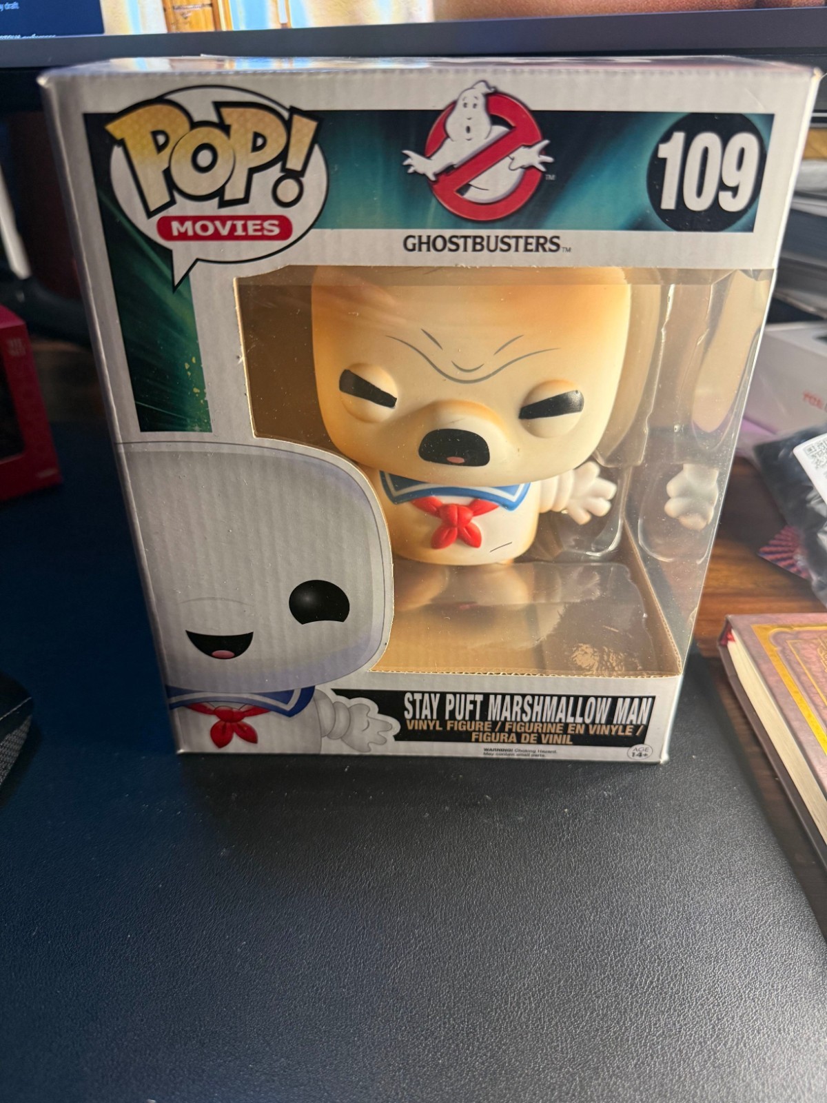 Funko Pop Movies Ghostbusters #109 Stay Puft Marshmallow Man 6 Inch Toasted