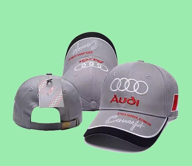 Audi, Baseball Cap, Hat, Sun Protection, F1 Racing Series, Motorsport, Grey, Embroidered