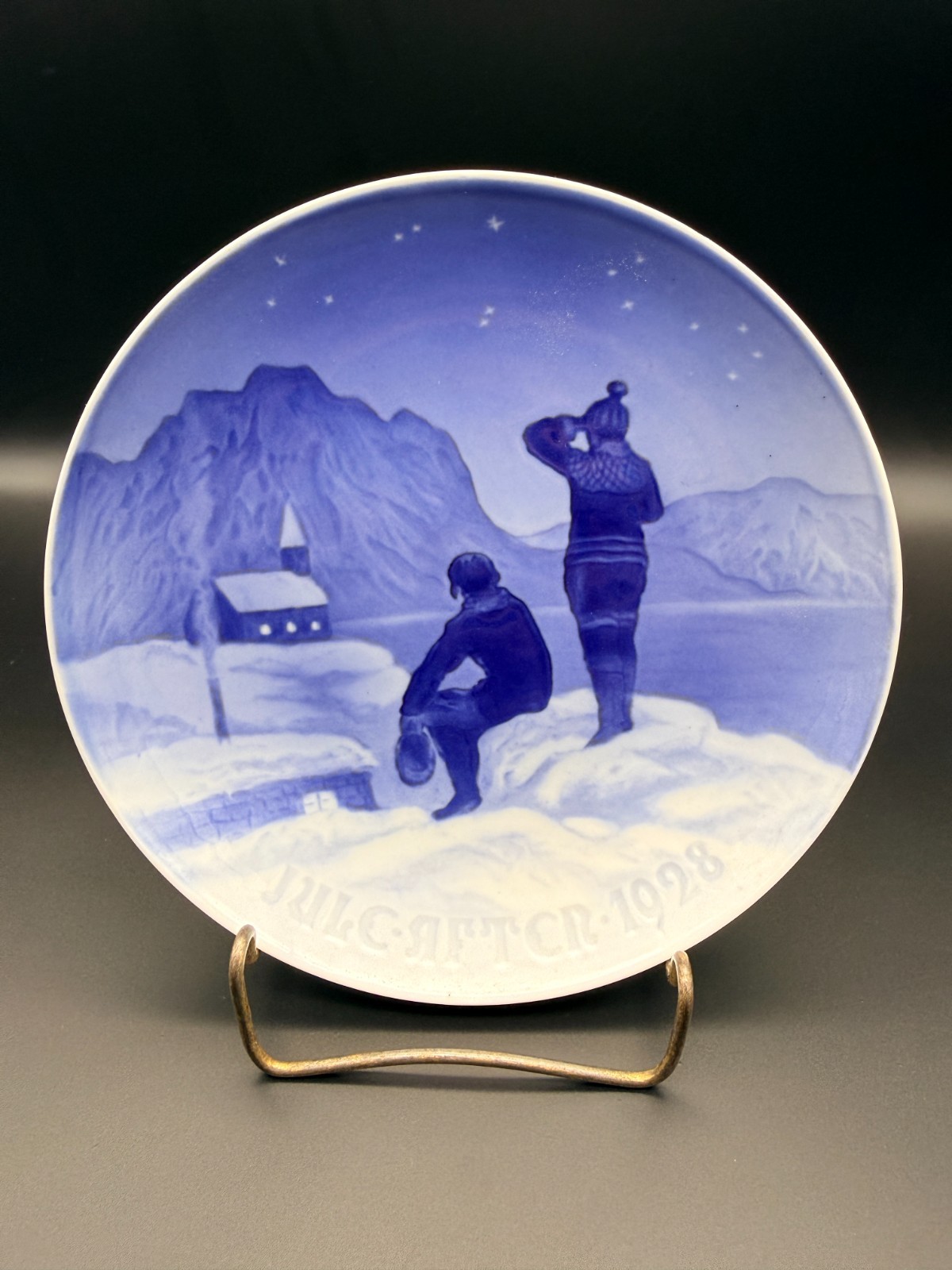Bing & Grondahl Christmas plate 1928