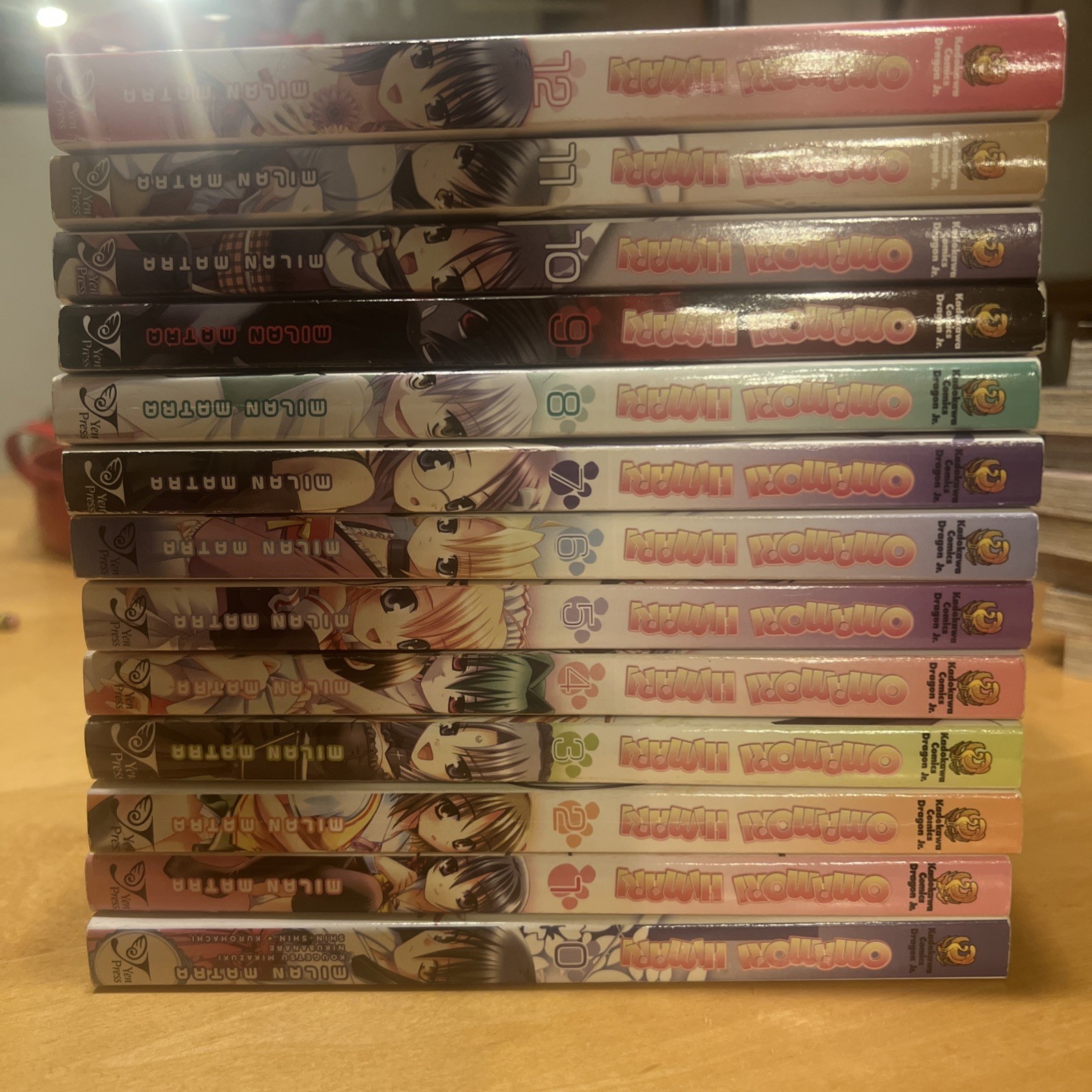 Omamori Himari Manga Complete Set Volumes 0-12 English Edition