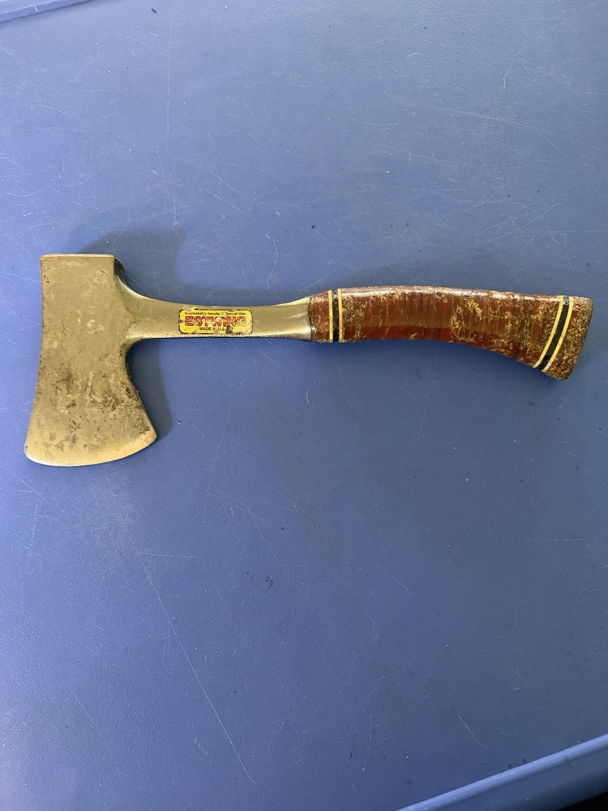 Vintage Estwing Hatchet Wood Tool USA