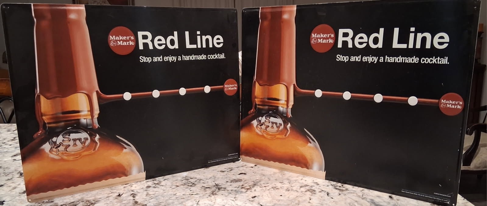 Makers Mark Whiskey Signs Makers Mark Whiskey Signs