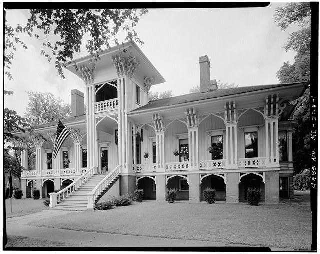 Photo:Marshall Michigan Honolulu House Abner Pratt House 1860 Mansion HABS
