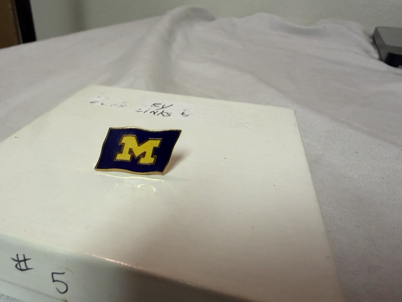 Vintage University of Michigan U of M  Lapel Pin Enamel