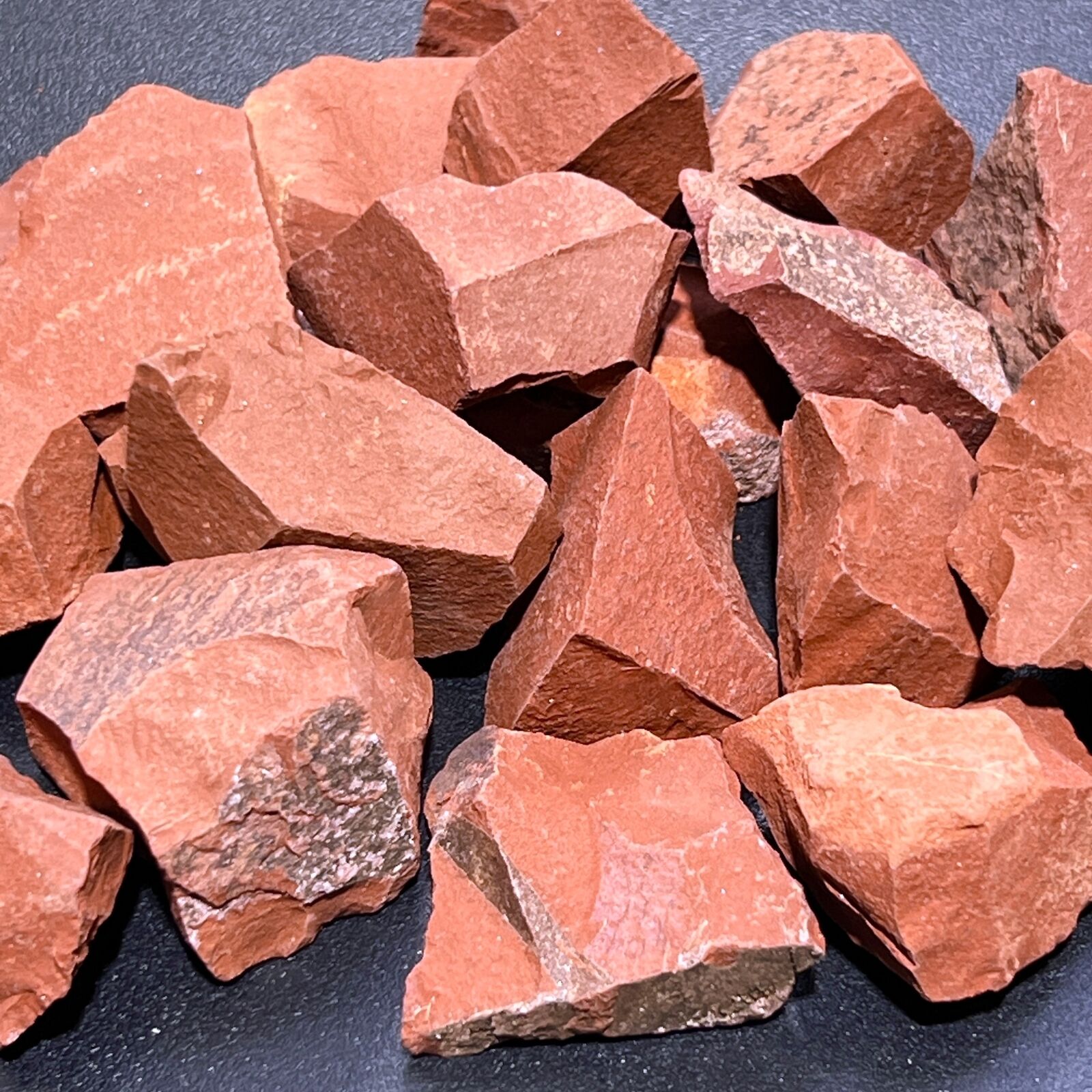 Rough Red Jasper Stones (3 Pcs) Raw Crystal Natural Gemstone Rock