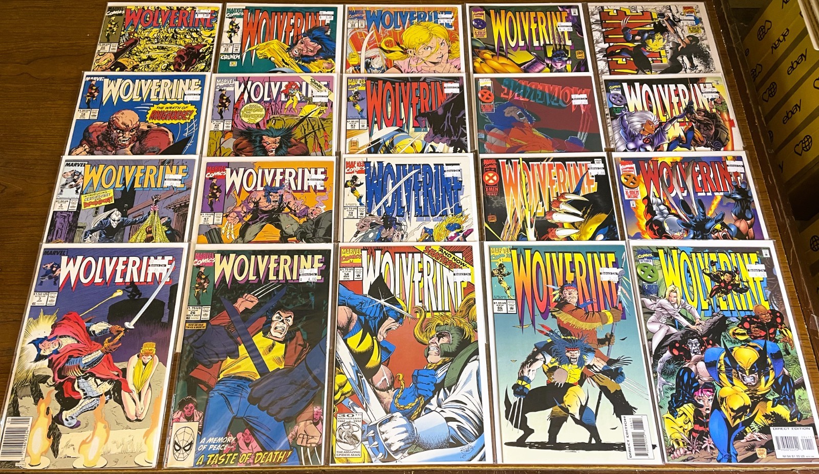 Vintage WOLVERINE Lot Of 32 Marvel Comics Copper age to Modern Great Copies