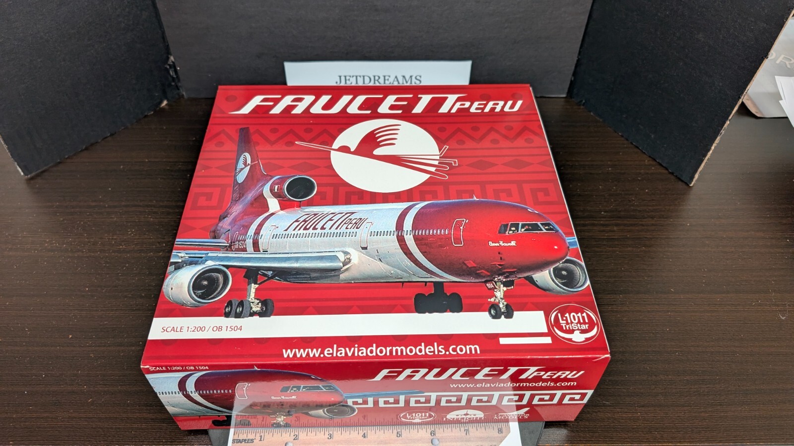 1/200 FAUCETT PERU LOCKHEED L-1011 TRISTAR 1 1998\'S COLORS OB-1504 INFLIGHT 200