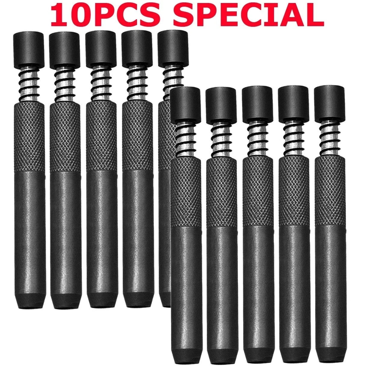 10X Self Cleaning One Hitter Metal Bat Tobacco Smoking Dugout Pipe SAME DAY SHIP