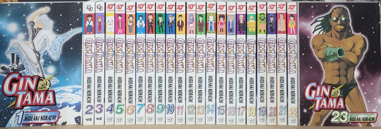GinTama 1-23 Gin Tama English Manga Complete Set Brand New series Viz Media 