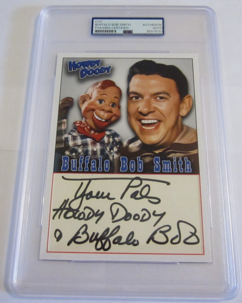 Buffalo Bob Smith host Howdy Doody Show TV signed autographed PSA custom 5x7