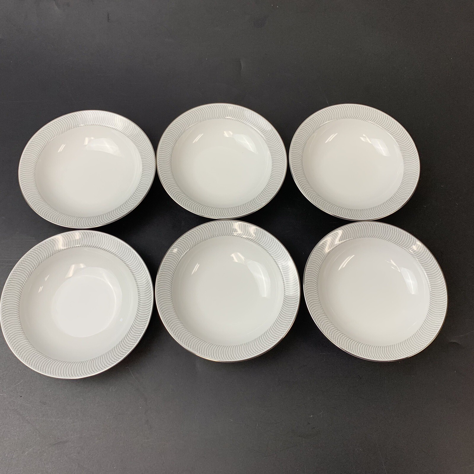 Sango Ambassador Fruit / Dessert Bowls 5 1/2” X  1 1/4” Set Of 4