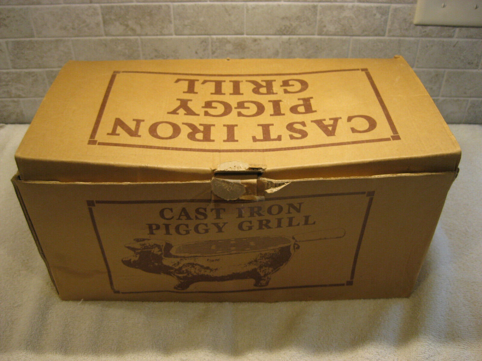 Cast Iron Piggy Grill - Pig Hibachi 