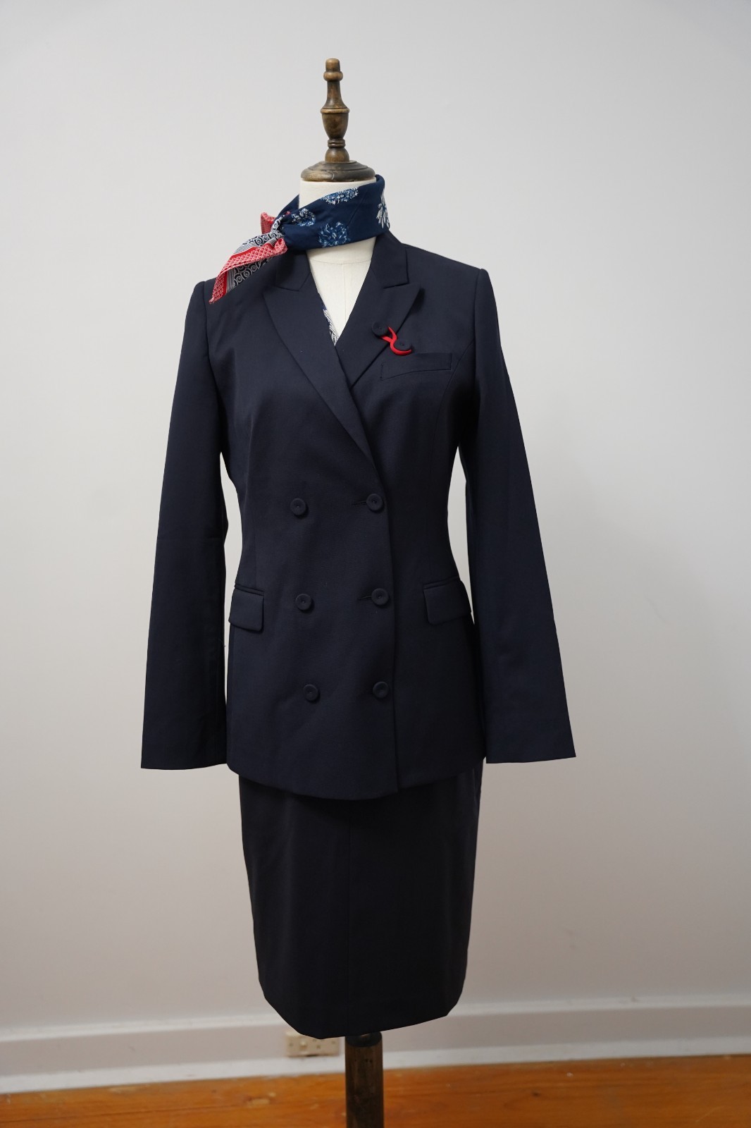 China Eastern Airline Uniform - Flight Attndent - Four Piece Set- Size S