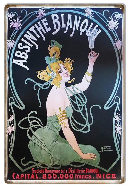 ABSINTHE BLANQUI 850 FRENCH ALCOHOL 18\