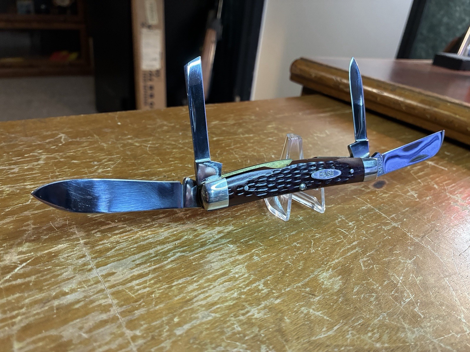 Case XX 1975 - 5 Dot 6488 Large Congress Vintage Pocket Knife Unsharpened