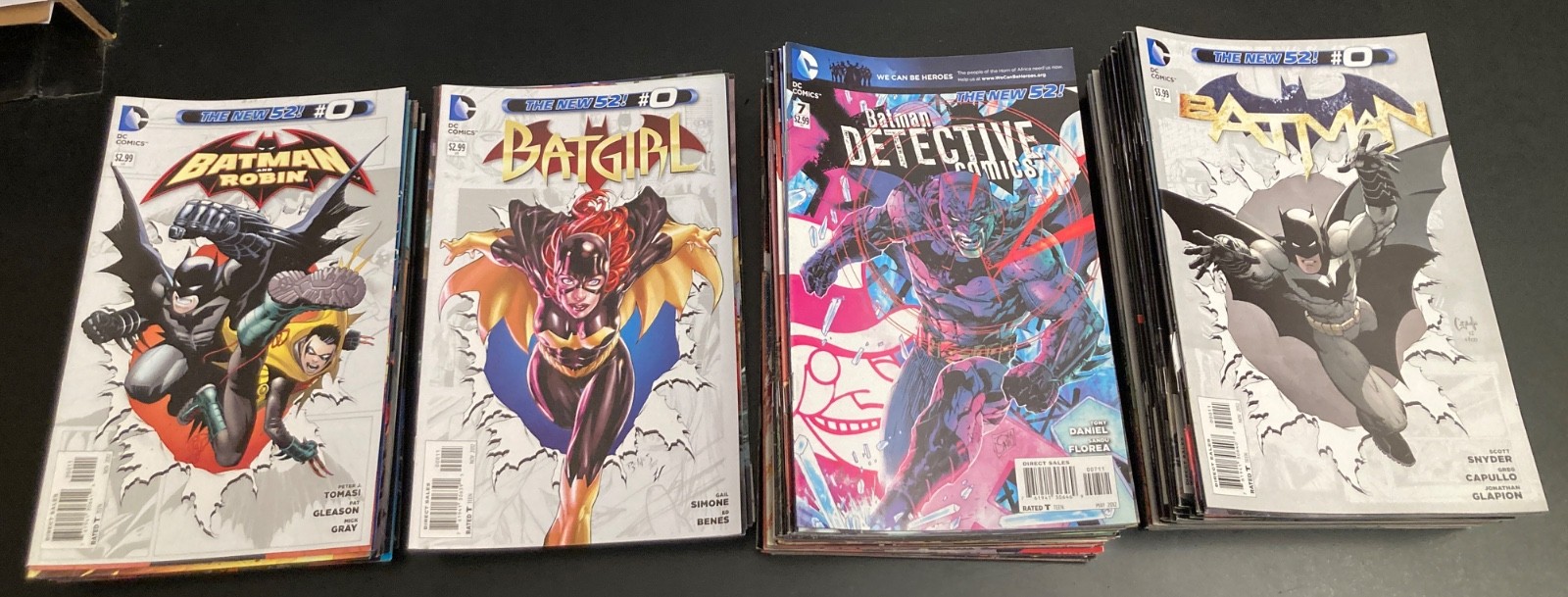 Wow GIANT LOT of *125* 2012-16 New 52 BATMAN•DETECTIVE•BATGIRL•B/ROBIN **DEAL**
