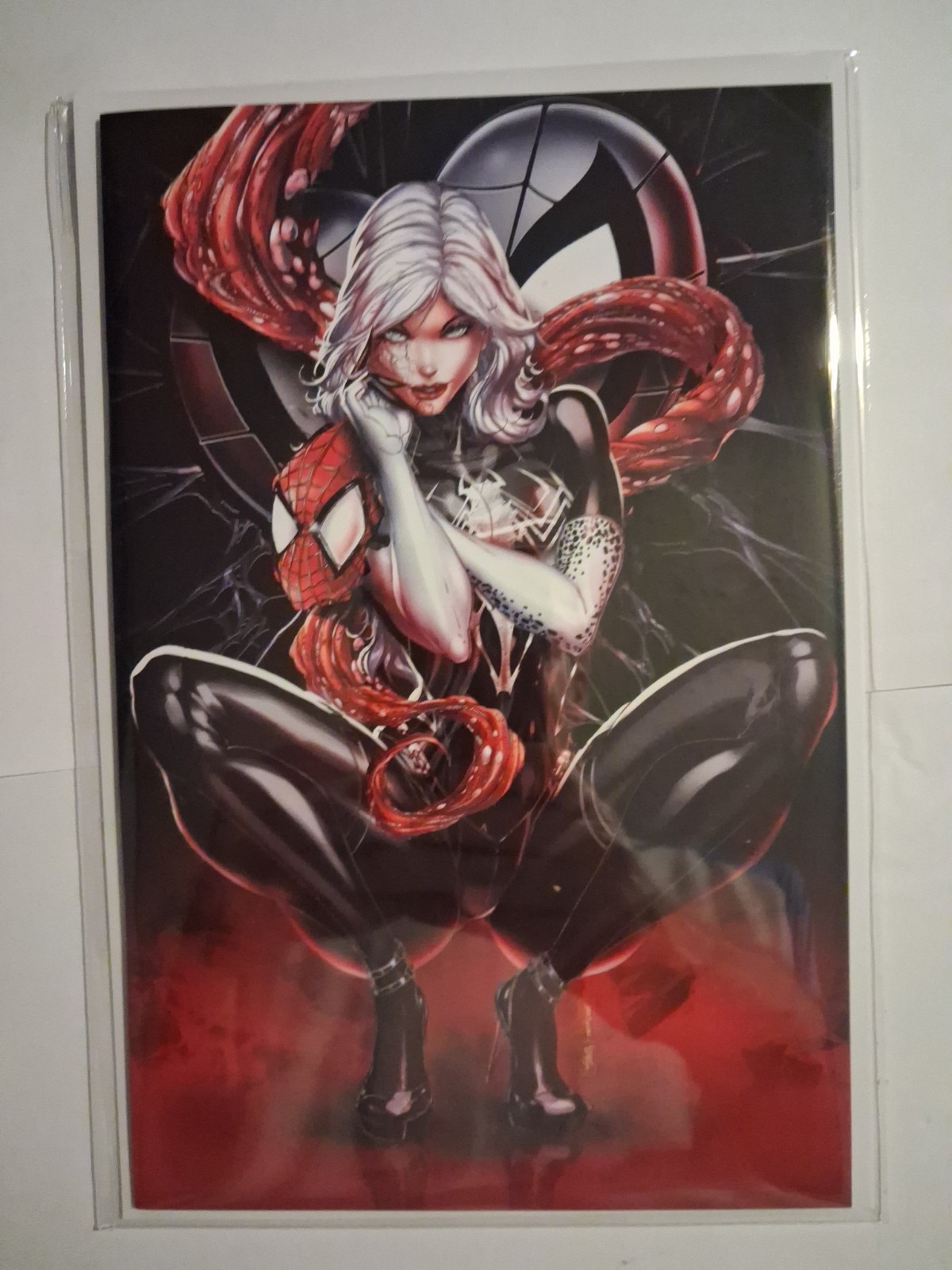 I Make Boys Cry #1 Jamie Tyndall Blackcat Venom Cosplay Virgin variant