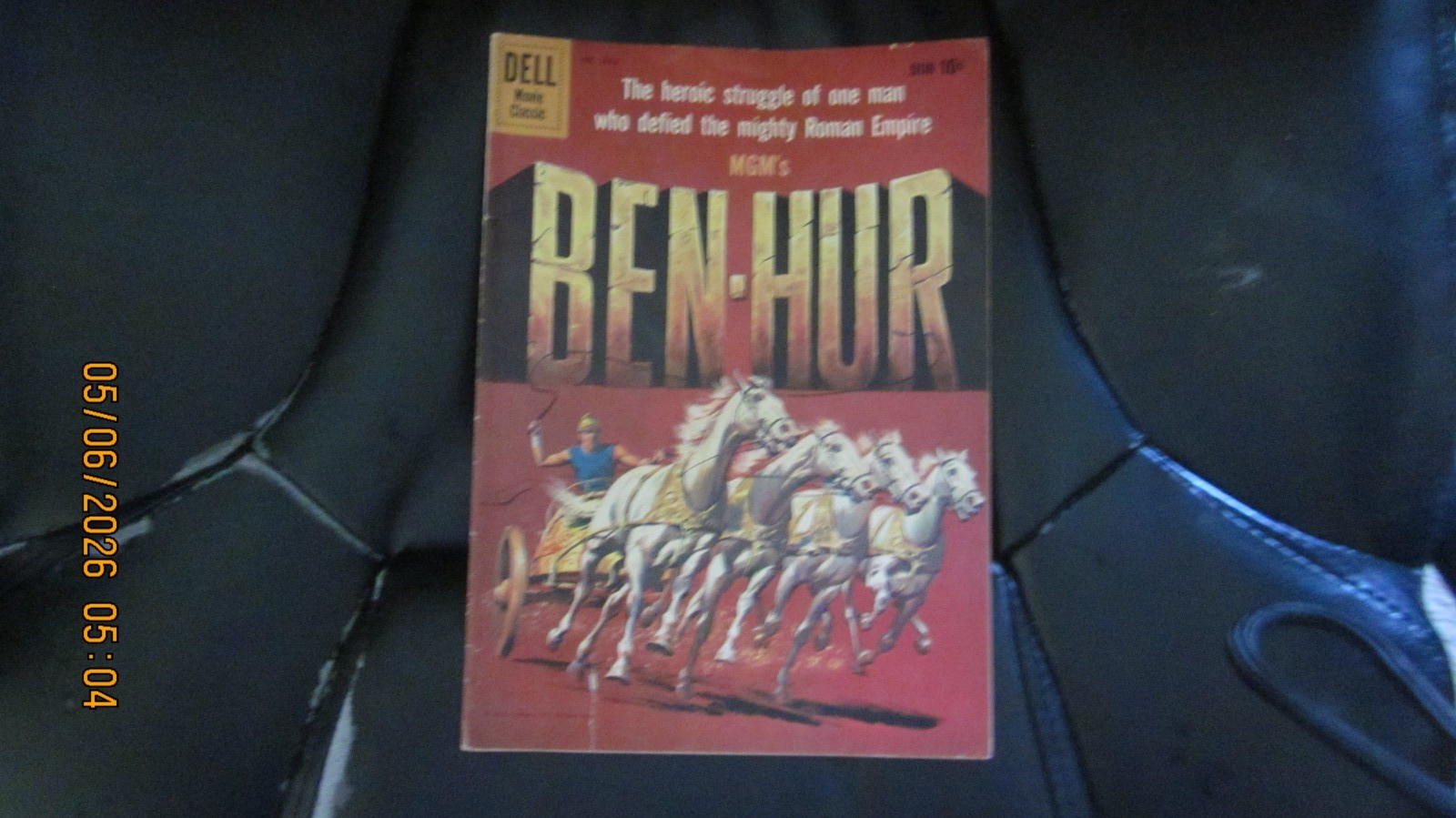 VINTAGE DELL COMICS BEN-HUR CHARLTON HESTON #1052 1959 VINTAGE DELL COMICS BEN-HUR CHARLTON HESTON #1052 1959