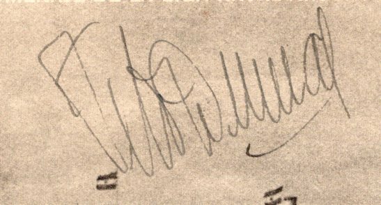 VITO DUMAS, OLOGRAPH AUTOGRAPH ON POSTCARD, UNIQUE FANTASTIC VITO DUMAS, OLOGRAPH AUTOGRAPH ON POSTCARD, UNIQUE FANTASTIC