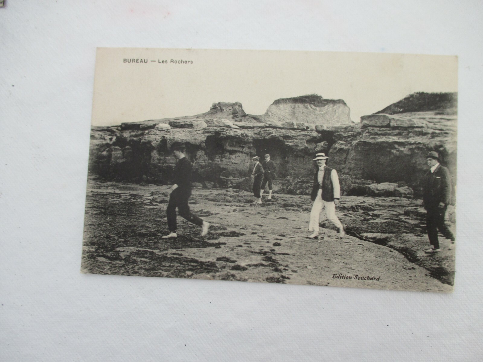 Old postcard LE BUREAU LES ROCHERS SAINT PALAIS POSTCARD OLD EDITIONS SOUCHARD