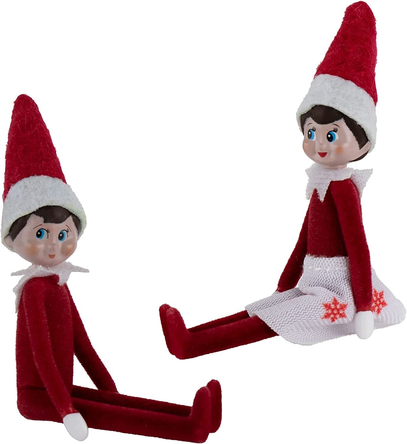 World's Smallest Elf on The Shelf - Set of 2 - Boy and Girl