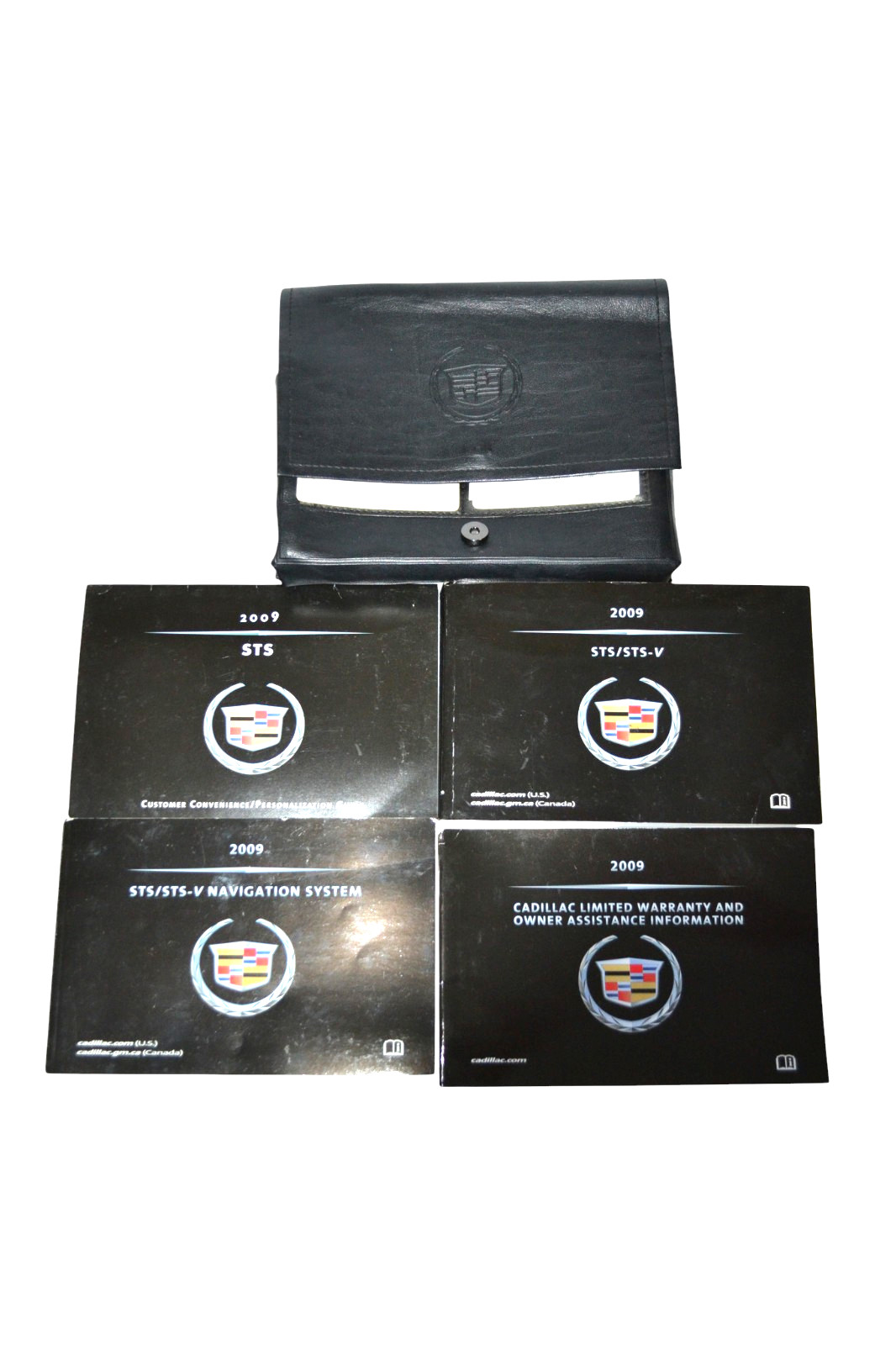 2009 Cadillac STS STS-V Owners Manual OEM Complete Set