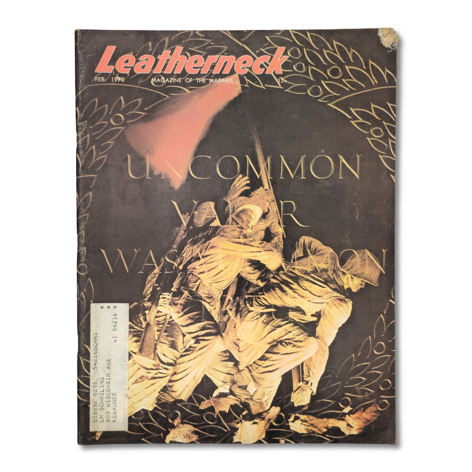 Leatherneck Magazine February 1970 US Marine Corps Vietnam Era Iwo Jima Good