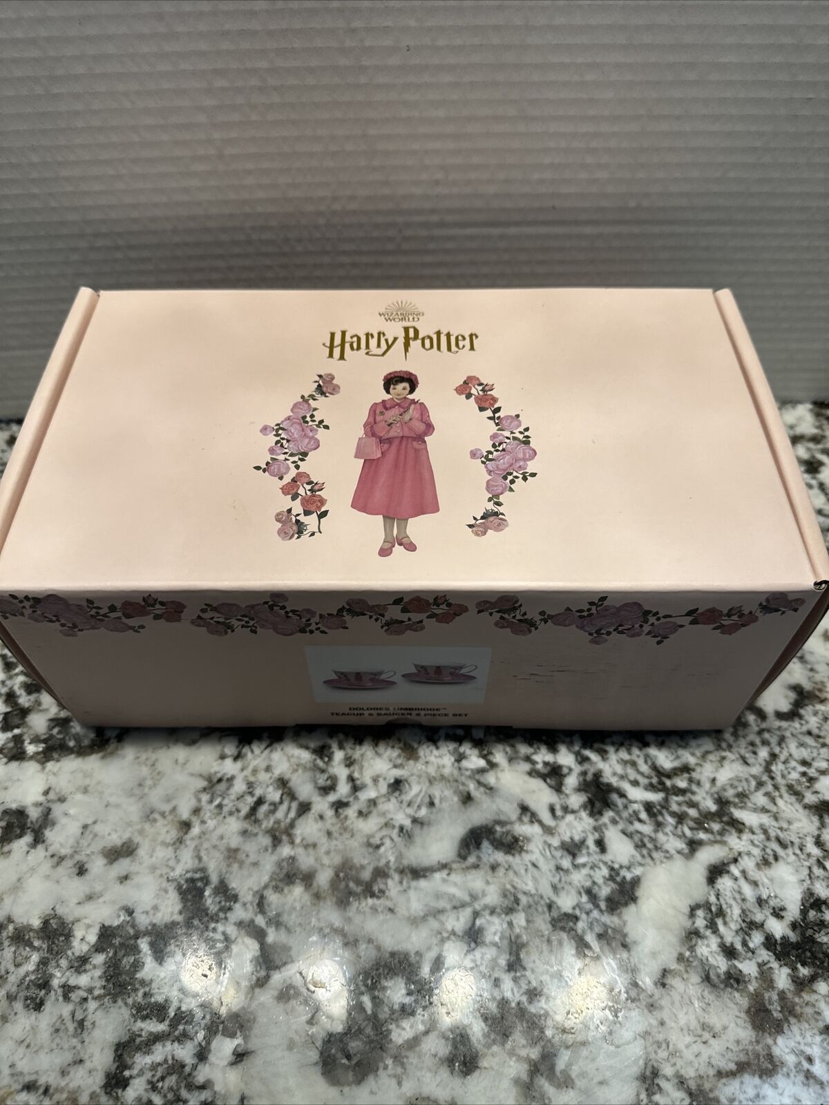 Harry Potter x Dolores Umbridge Tea Pot Collection - Cup and Saucer Set RARE NEW