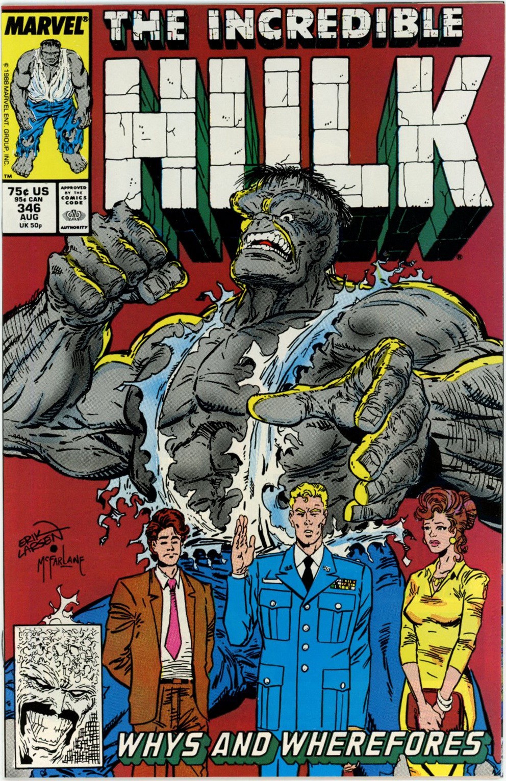 Incredible Hulk #346 1988 Marvel Comics NM- Comic Book Direct