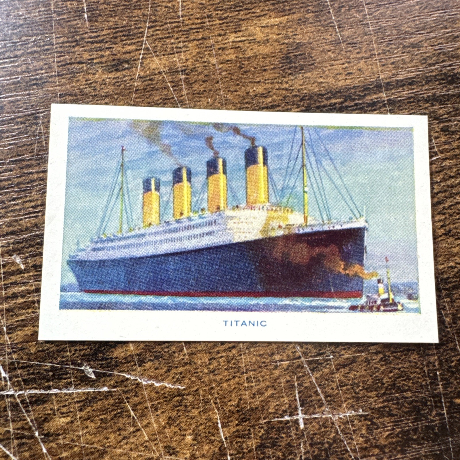 R.M.S. TITANIC 1939 1940 R & J HILL FAMOUS SHIPS Sunk New York (d)