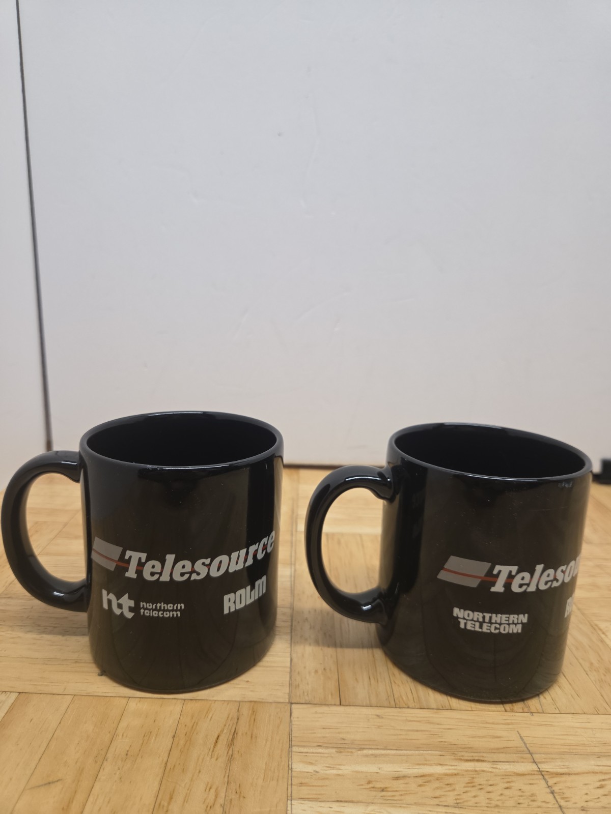 Vintage Telesource Northern Telecom ROLM Coffee Mug Pair Corporate Telecom RARE Vintage Telesource Northern Telecom ROLM Coffee Mug Pair Corporate Telecom RARE