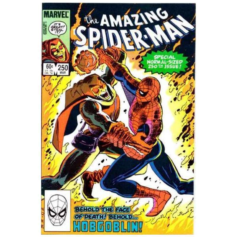 Amazing Spider-Man (1963 series) #250 in NM minus condition. Marvel comics [k