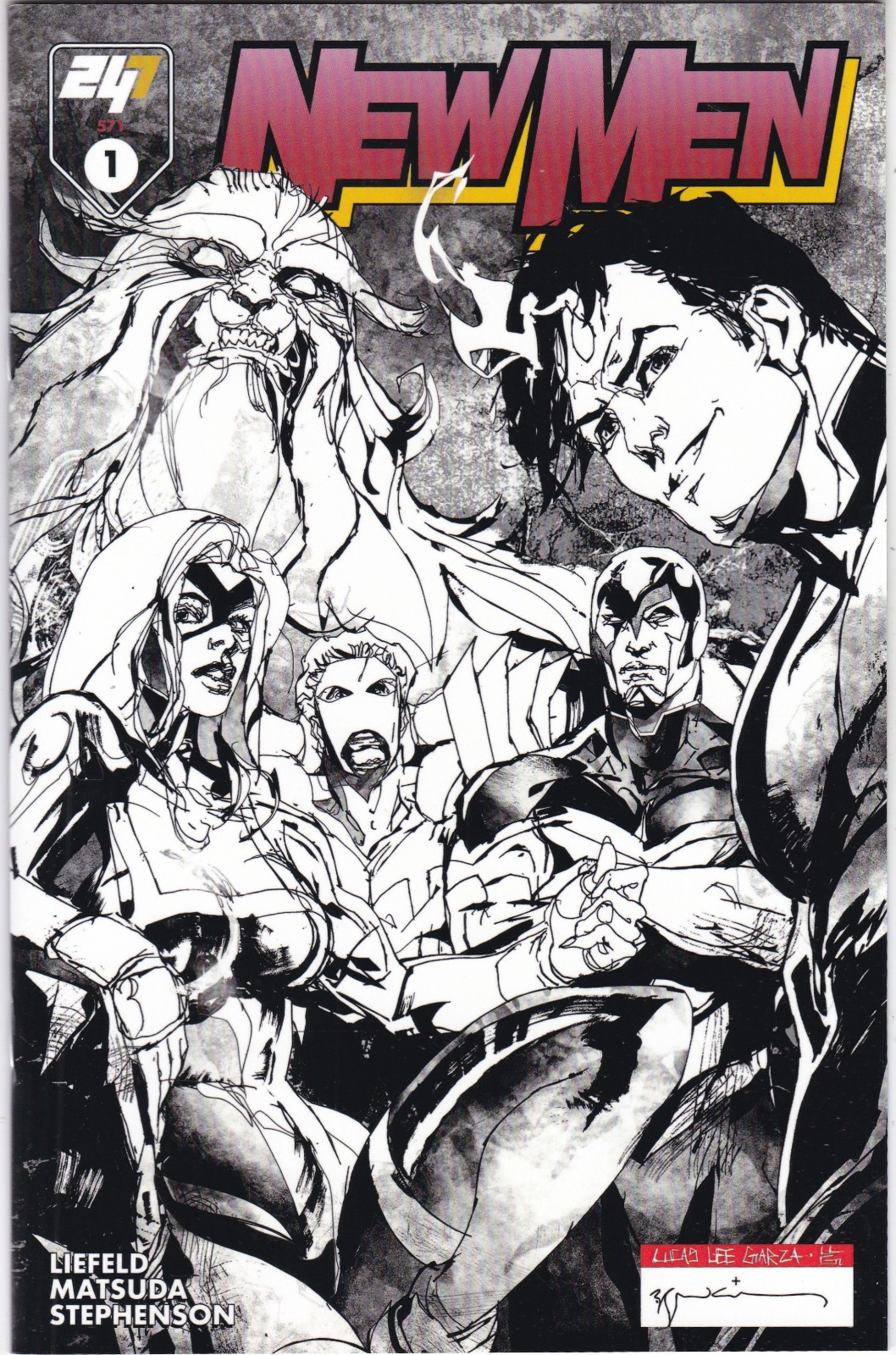 247 FIRST LOOK NEWMEN: SPECIAL #1 NMINT BILL SIENKIEWICZ & LEE-GARZA Rob Liefeld