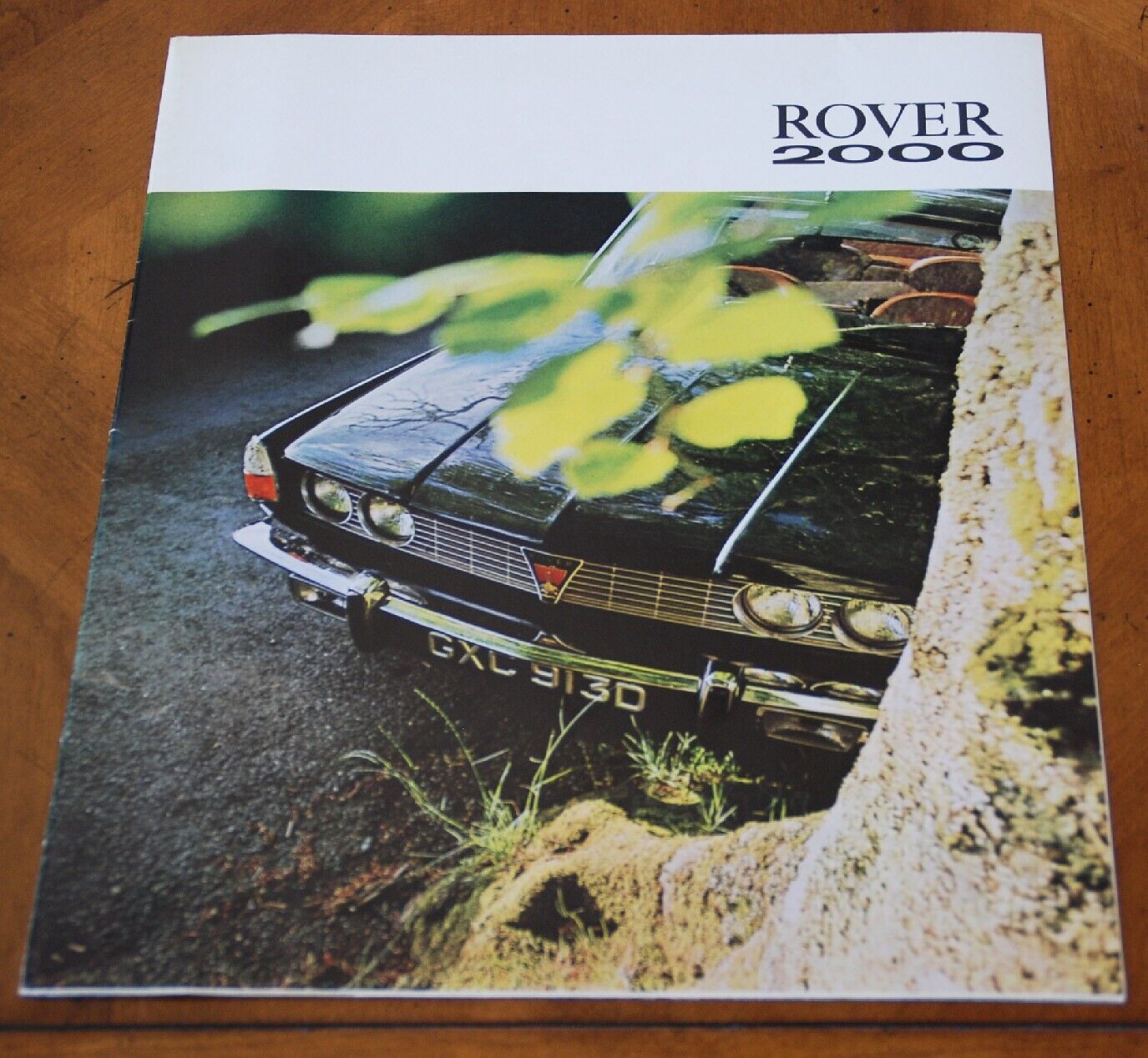 Rover 2000 P6 Series I brochure, 1968 (German text)