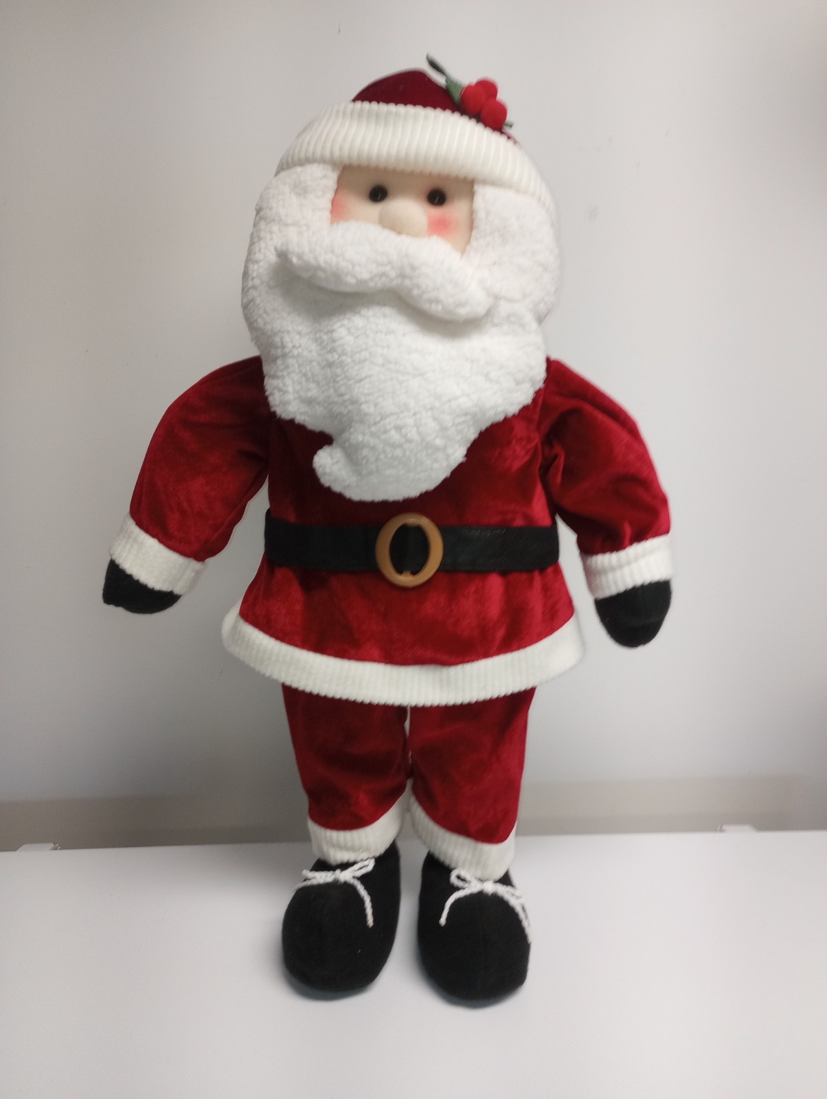 VINTAGE STANDING SANTA 25 Inch with Original Kmart Tag Christmas Decor
