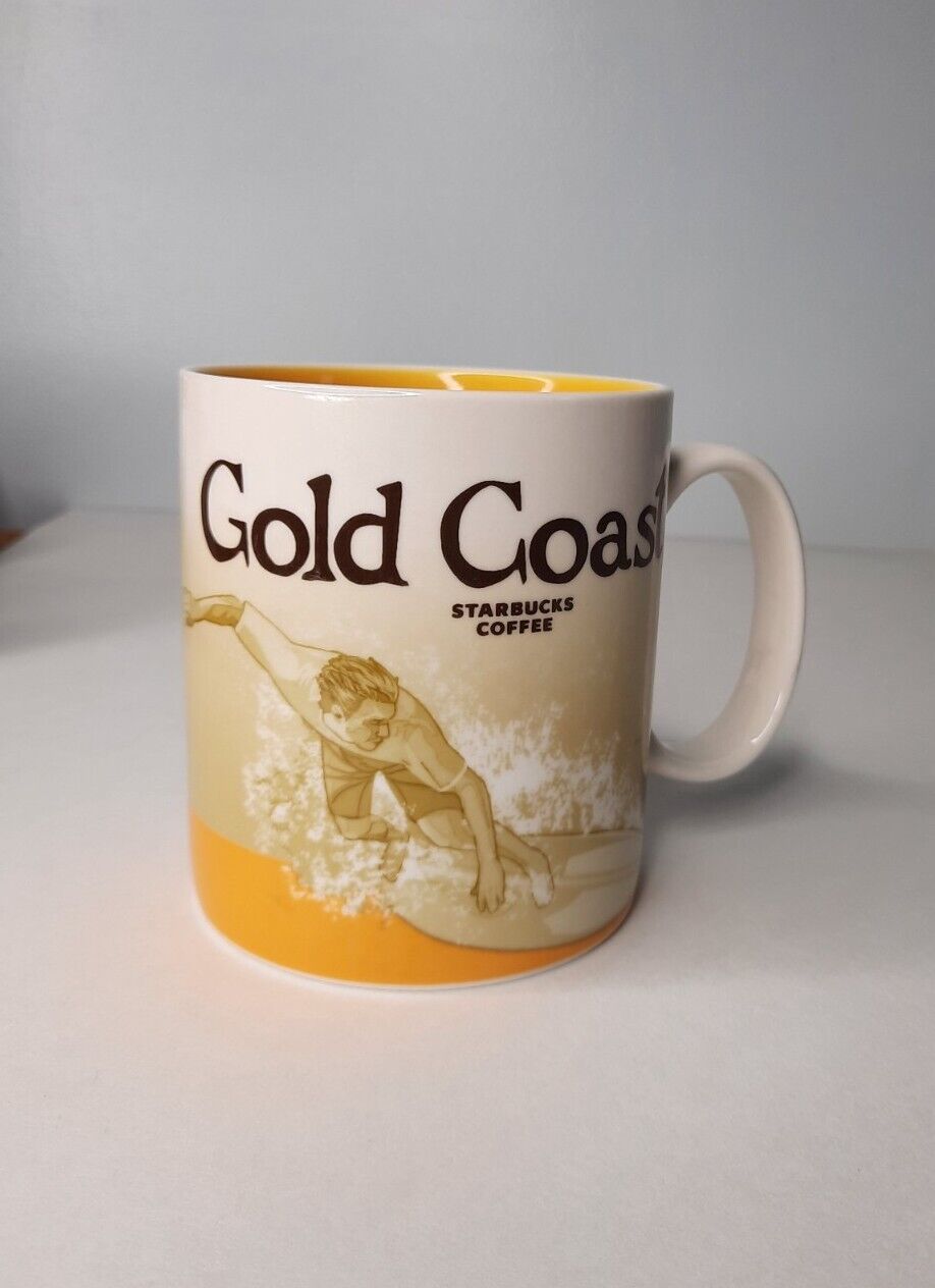 Starbucks Gold Coast Global Icon City Collector Series Coffee Mug 16oz 2011 