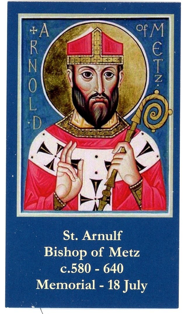 Saint Arnulf with Prayer (2
