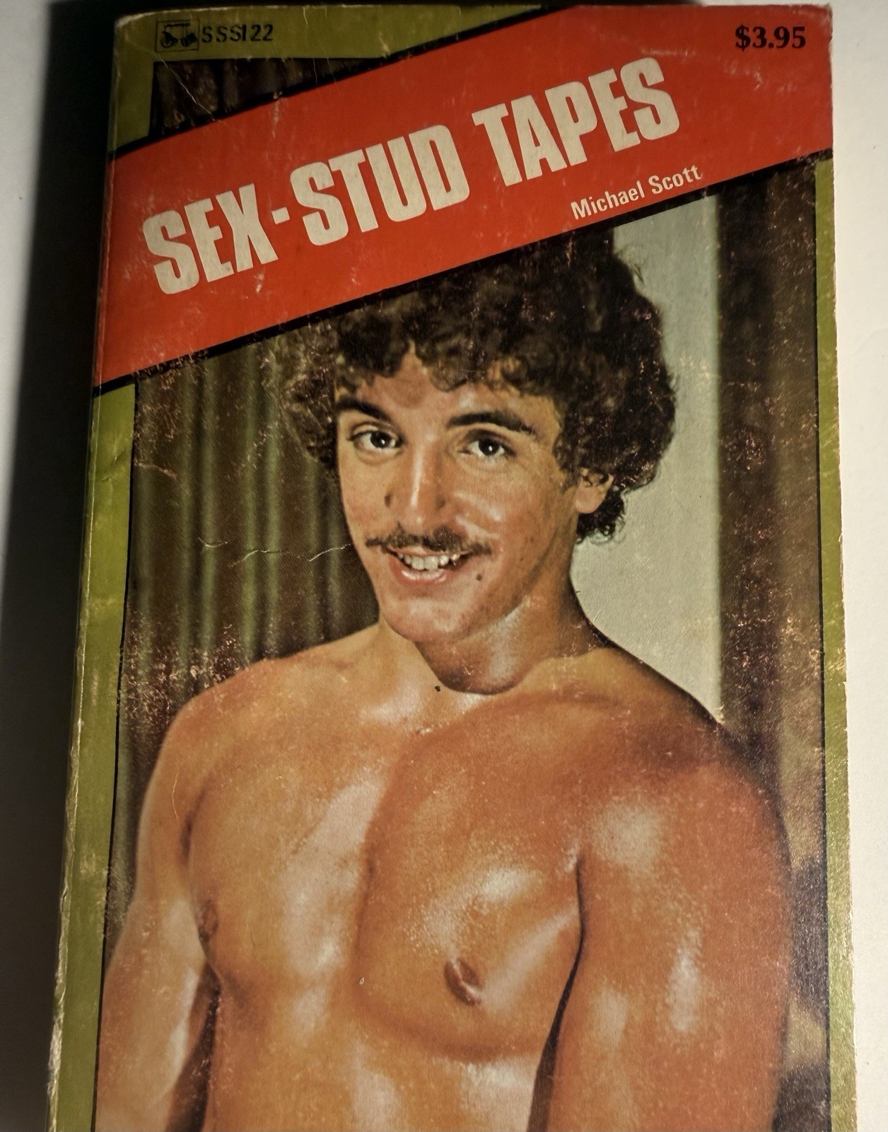 SEXY TAPES -1978 MICHAEL SCOTT -SURREE STUD -VINTAGE PULP NOVEL GAY INTEREST