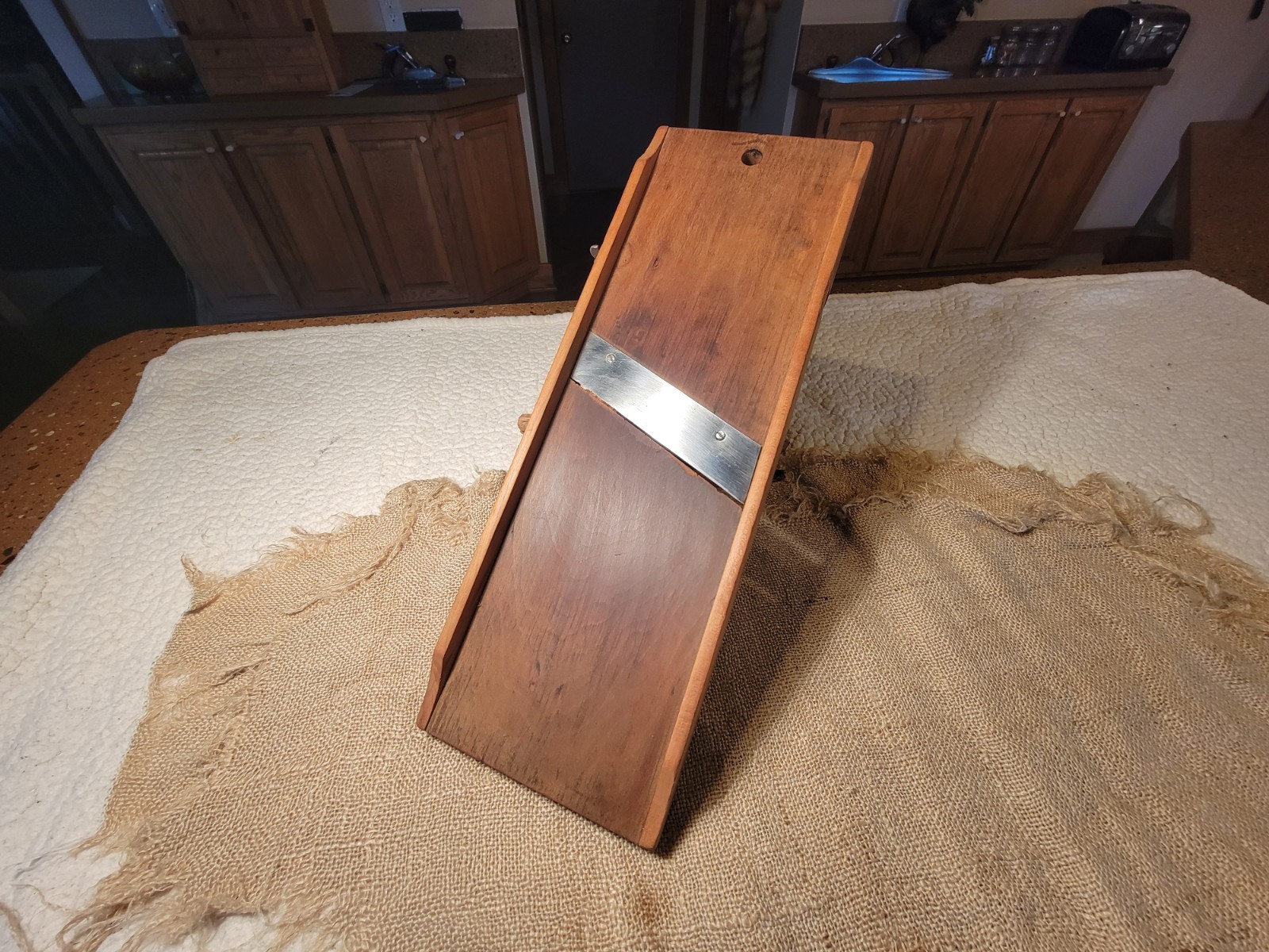 Vintage Antique Henry Disston Wood Slaw Kraut Cutter Shredder 