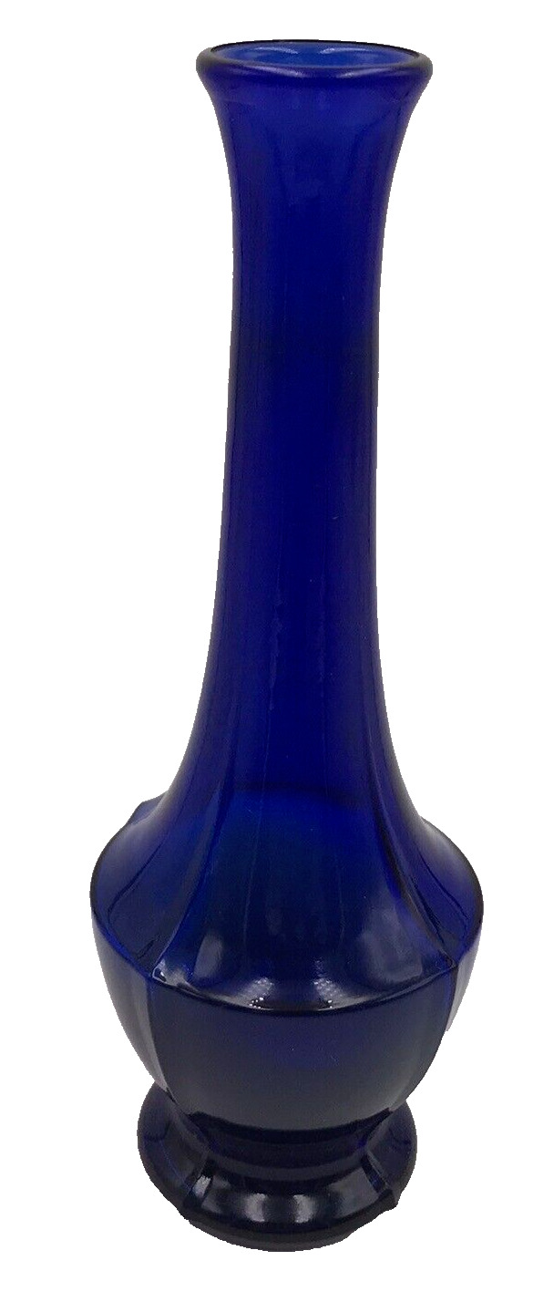 Flower Bud vase Cobalt blue 8\
