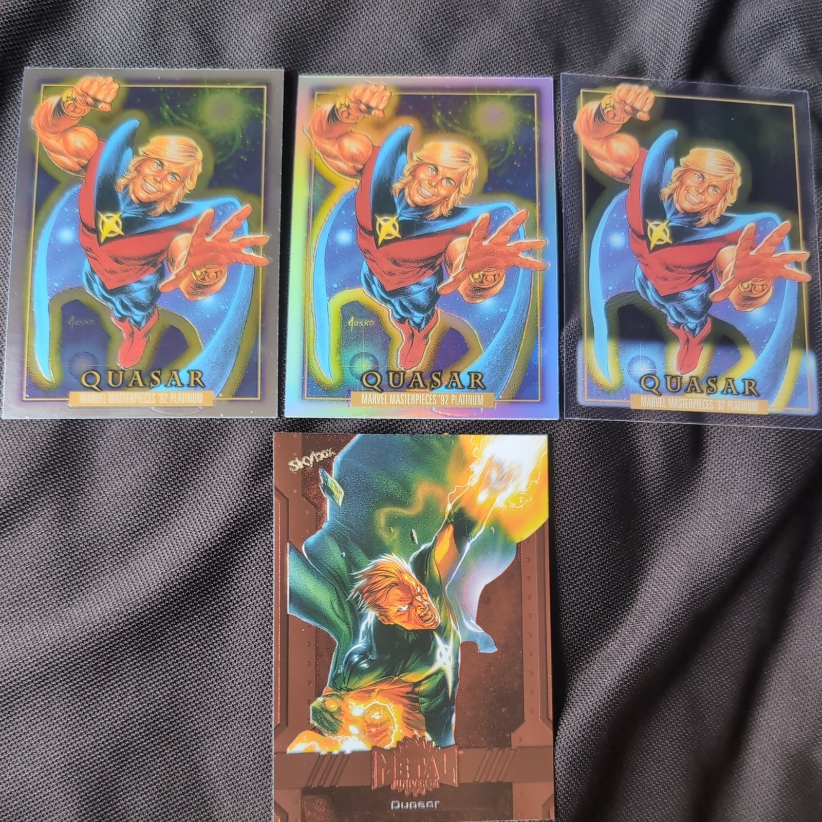 🔥 UNIQUE Lot #72 + Parallels - Quasar - Marvel Masterpieces '92 + Copper #190🔥 🔥 UNIQUE Lot #72 + Parallels - Quasar - Marvel Masterpieces '92 + Copper #190🔥