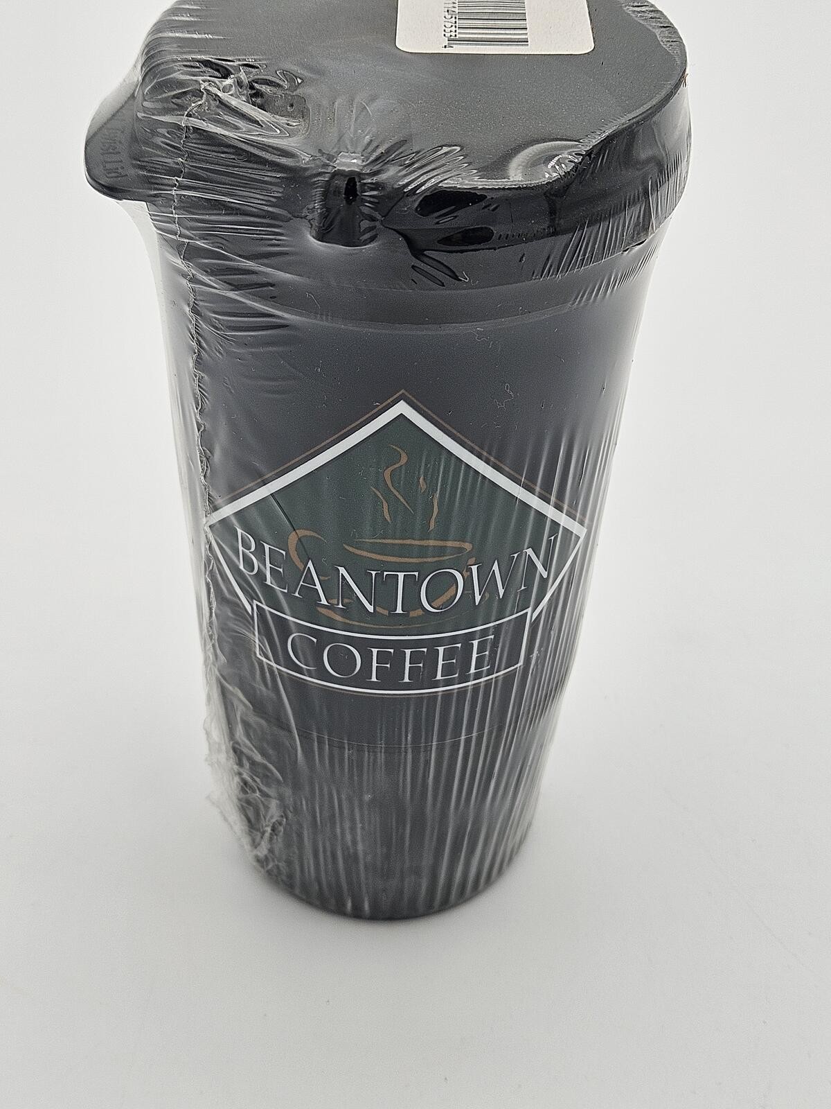 Vintage Beantown Coffee Travel Mug Tumbler BPA Free Whirley DrinkWorks NOS