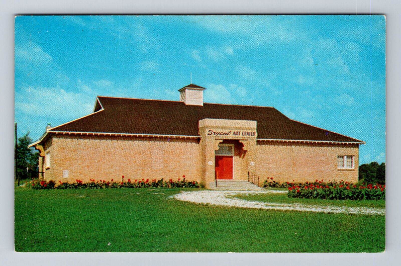 Harrison AR-Arkansas, Bryant Art Center Galleries, Antique Vintage Postcard