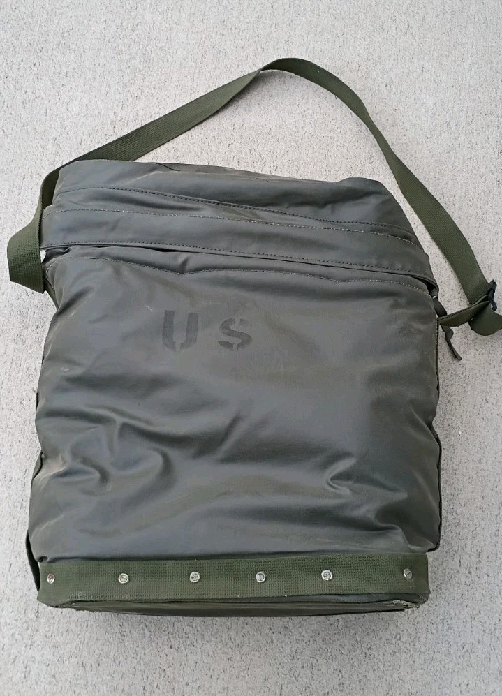 Vintage US Military Canvas 5 Gallon Jerry Can Insulated Bag Case Cover GREEN