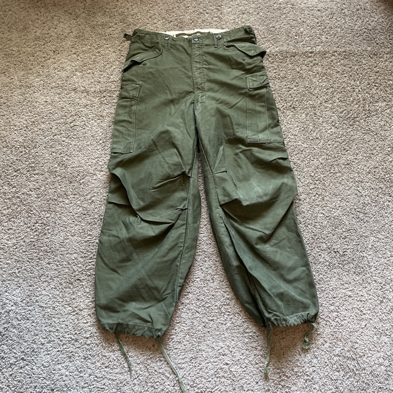 VTG 1952 US Army M51 Field Shell Trousers Mens Regular M Korean War L. W. Foster VTG 1952 US Army M51 Field Shell Trousers Mens Regular M Korean War L. W. Foster
