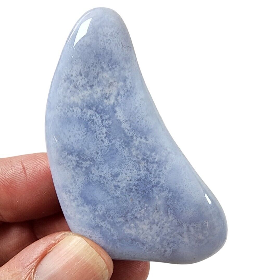 Blue Lace Agate Polished Stone 23.7 grams